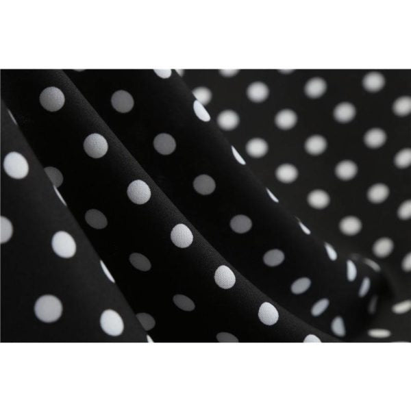 Robe Pin-Up noire et blanche – Image 3