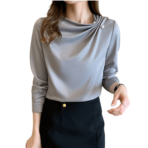 Blouse vintage élégante pour femme