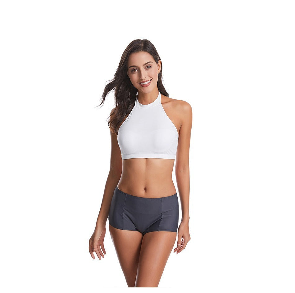 Maillots de Bain Vintage deux pièces avec shorty – Image 2