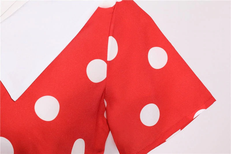 Robe Pin-Up Rockabilly rouge – Image 6