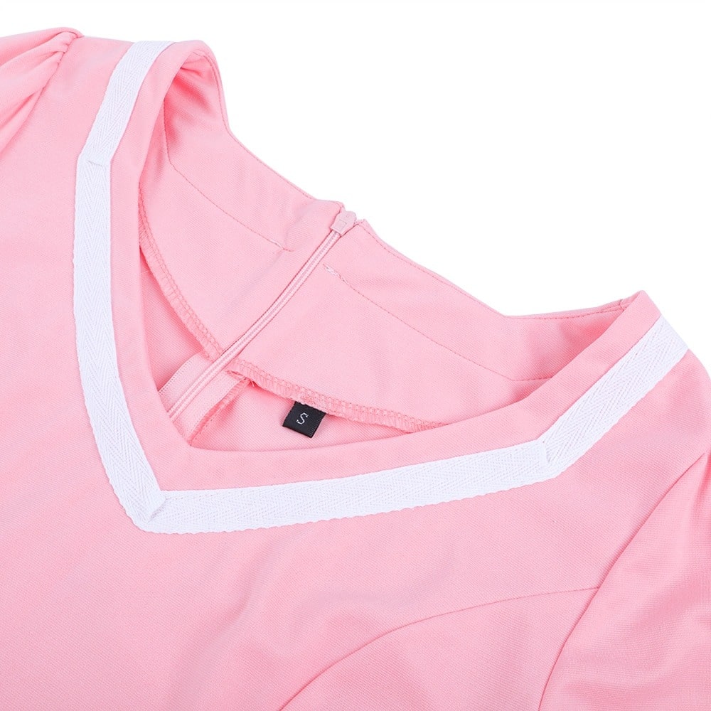 Robe Pin-Up rose vintage – Image 4