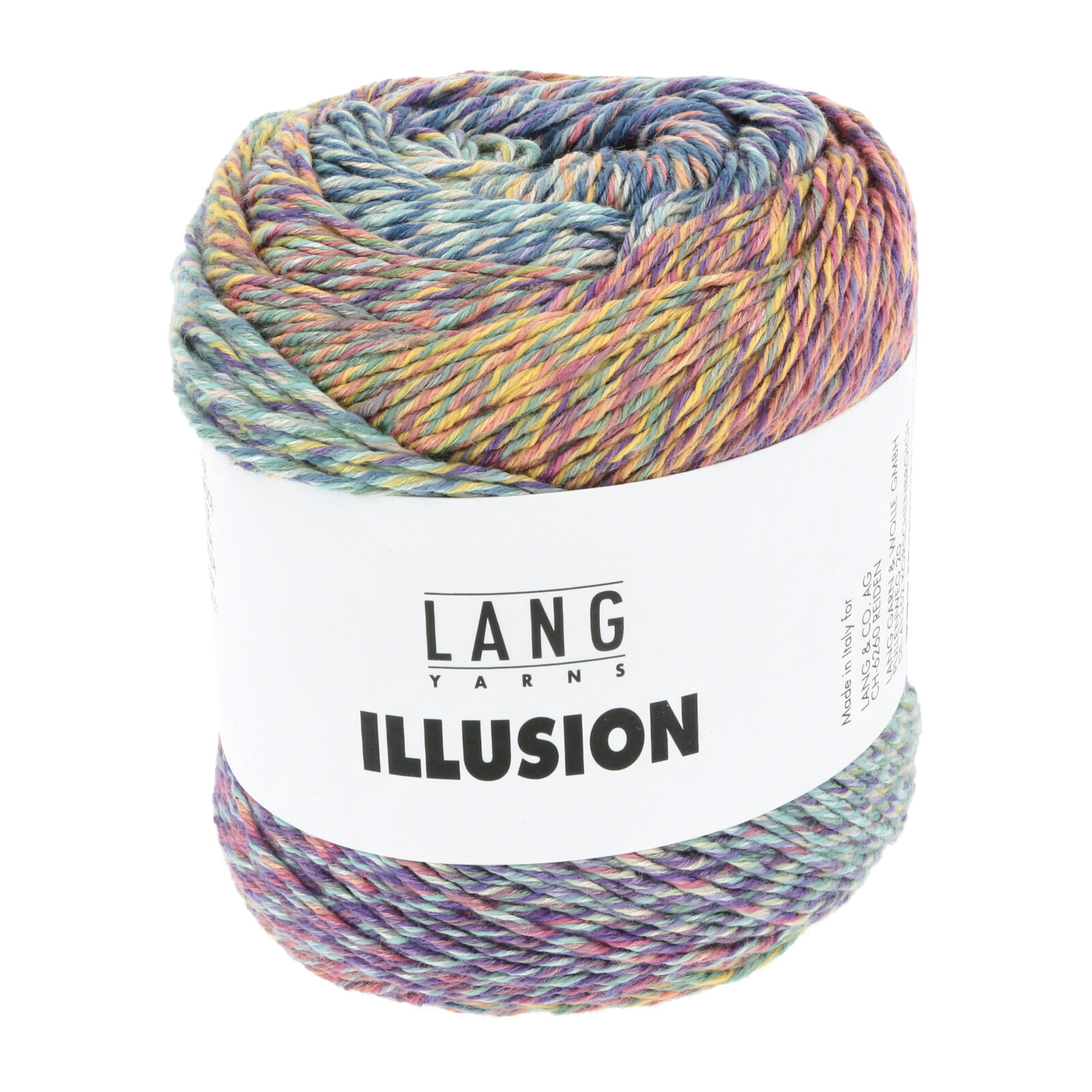Fil Lang Yarns Illusion 1155.0002 – Coton & viscose de bamboo – Pelote 100 g / 270 m