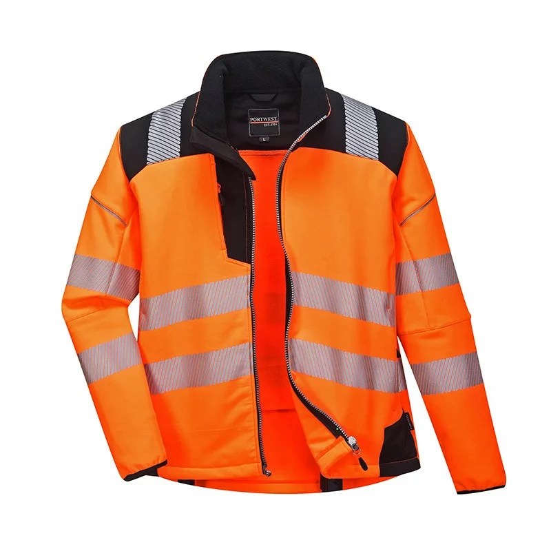 Veste haute visibilité Taille M softshell pw3 t402