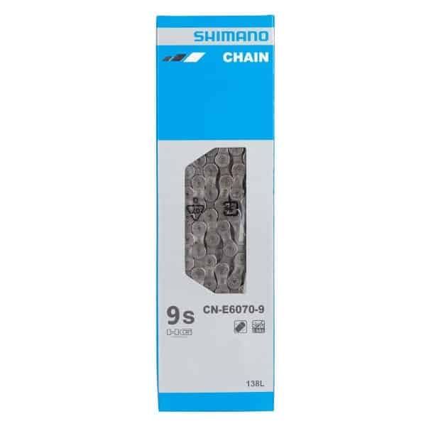 Shimano chaine 138 maillons vélo elec cn-e6070 9 vitesses – Image 2