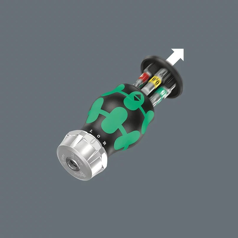 Tournevis boule 6 pièces Wera Kraftform Kompakt Stubby Magazin n°2 – Image 4