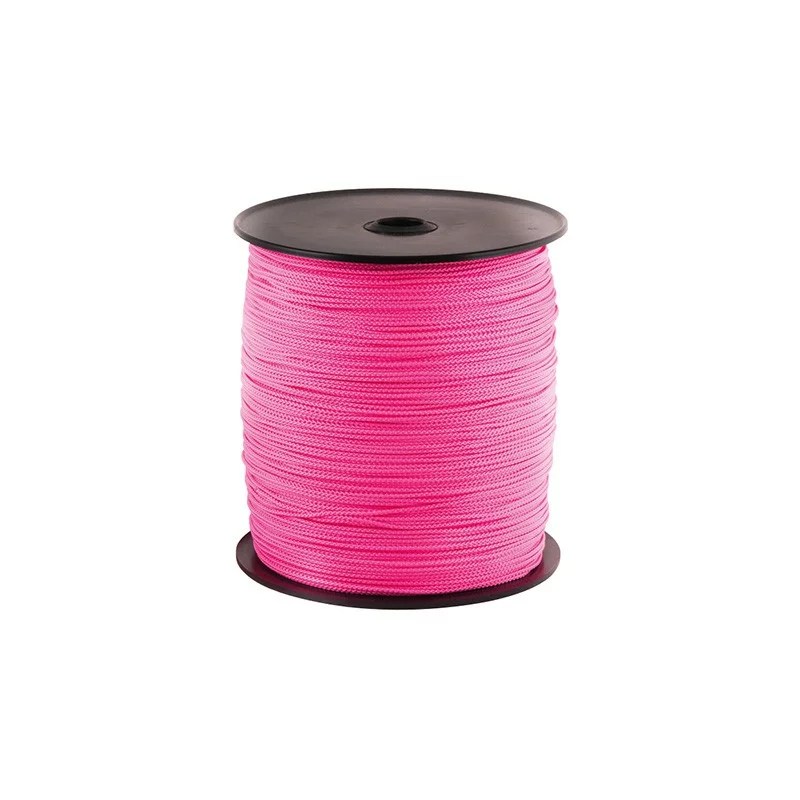 Cordeau de chantier 1000ml rose fluo