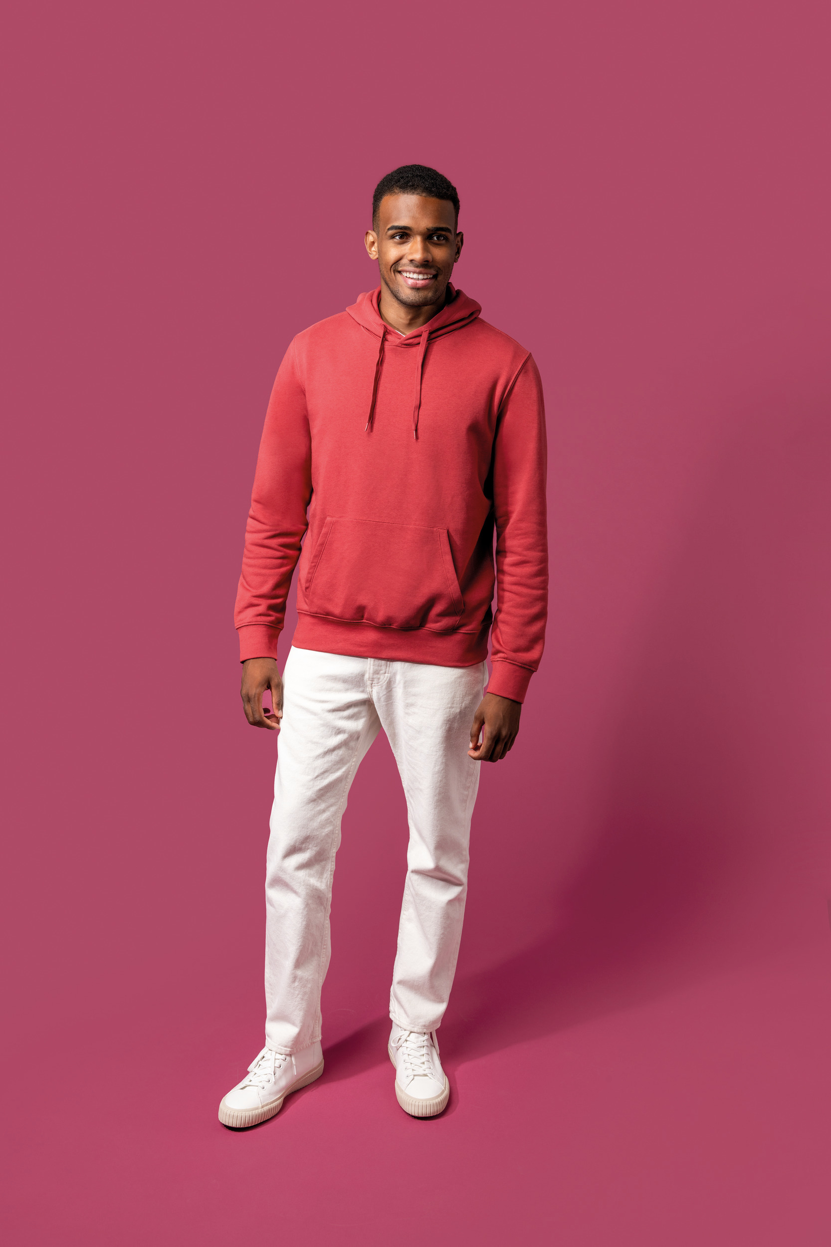 Sweat-shirt écoresponsable à capuche homme – Image 4