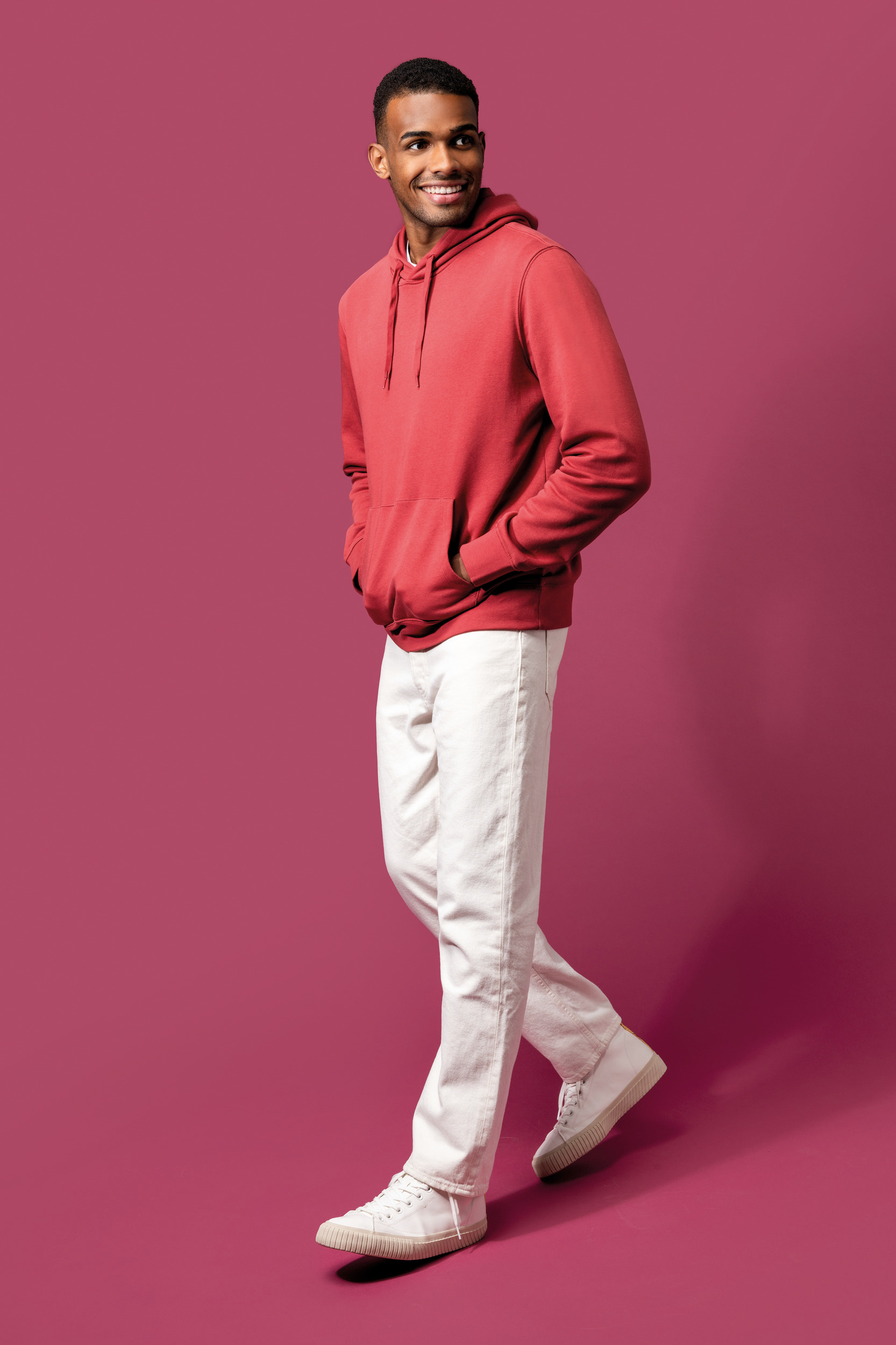 Sweat-shirt écoresponsable à capuche homme – Image 5