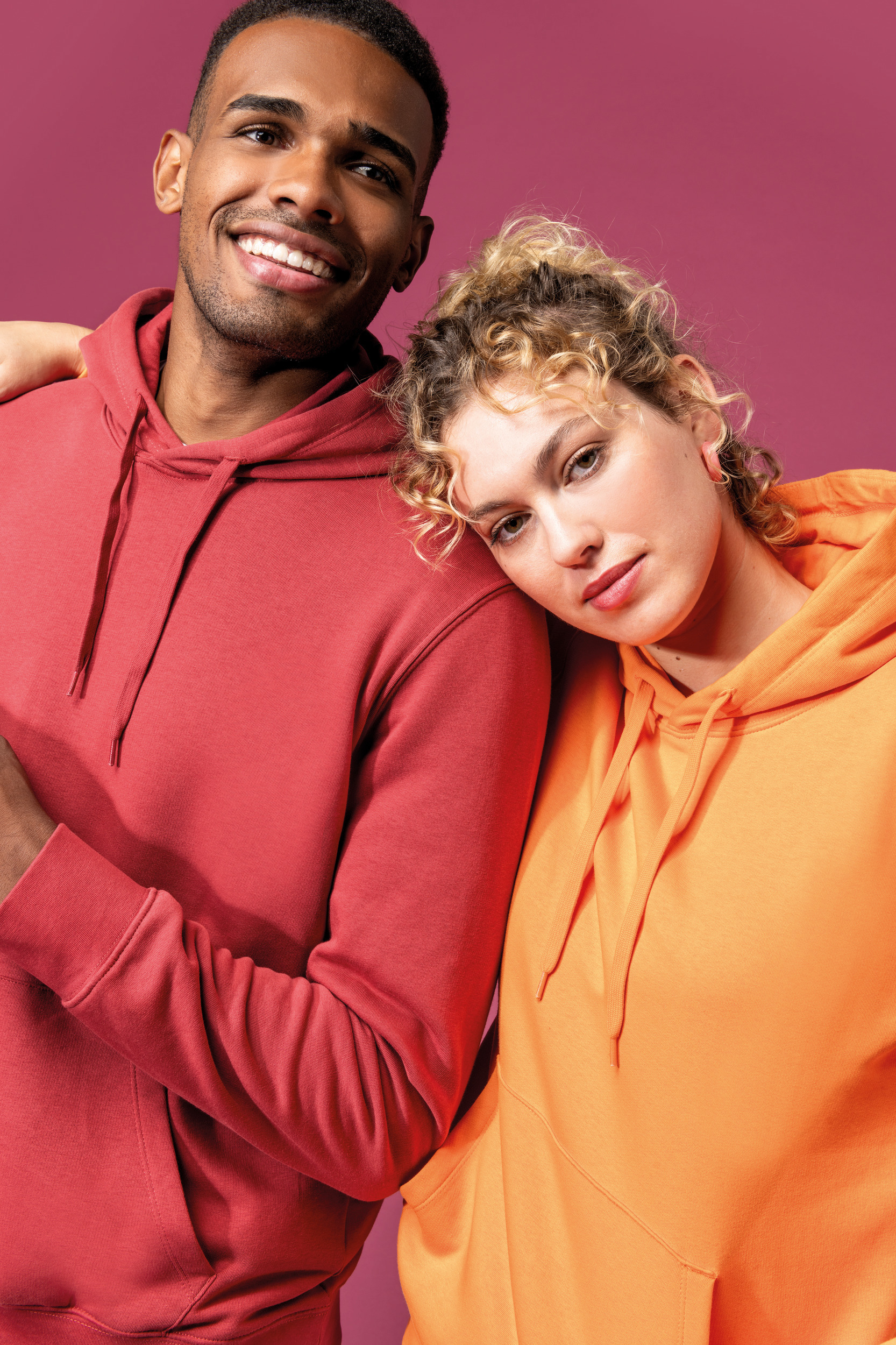 Sweat-shirt écoresponsable à capuche homme – Image 6