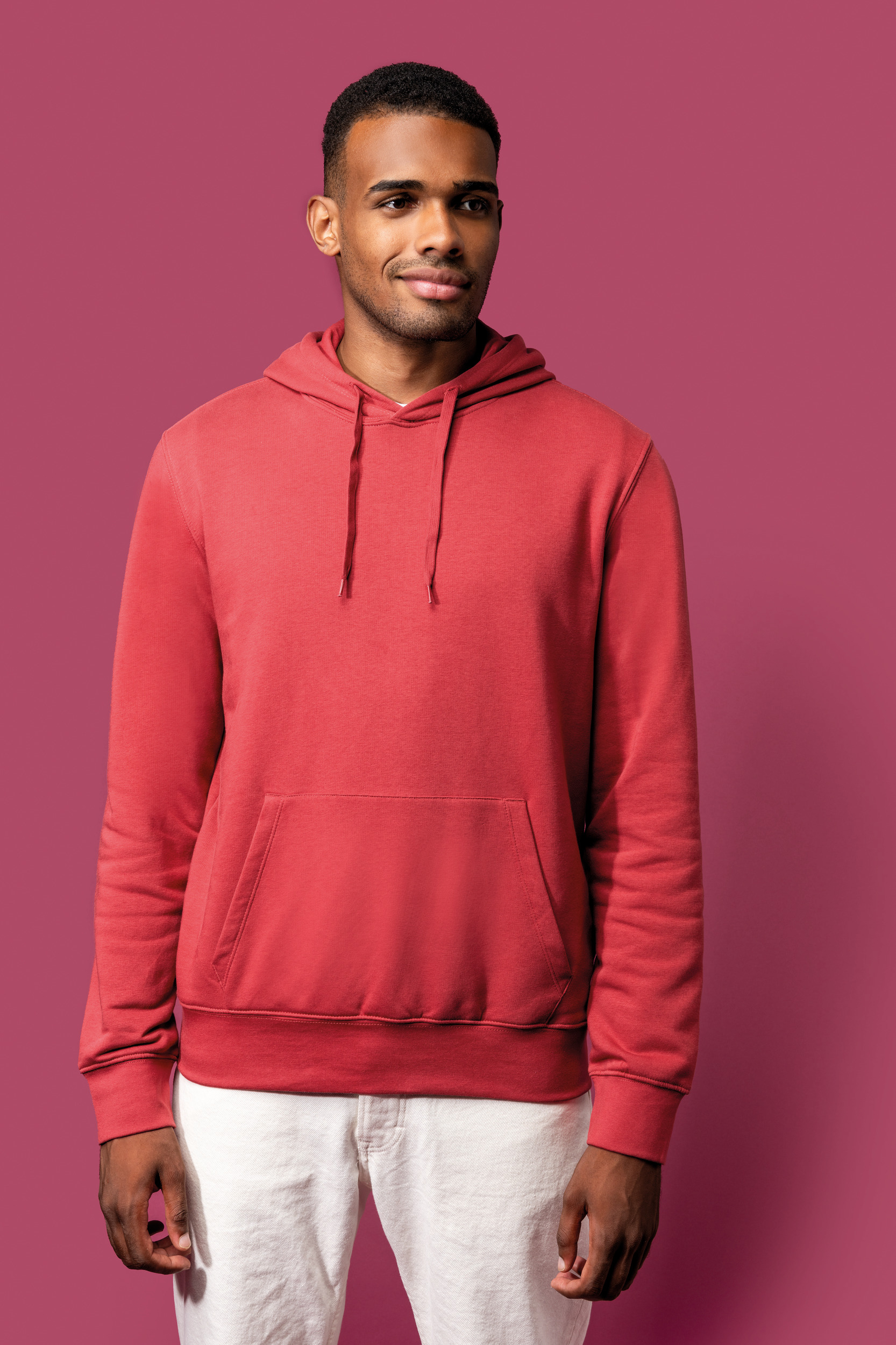 Sweat-shirt écoresponsable à capuche homme