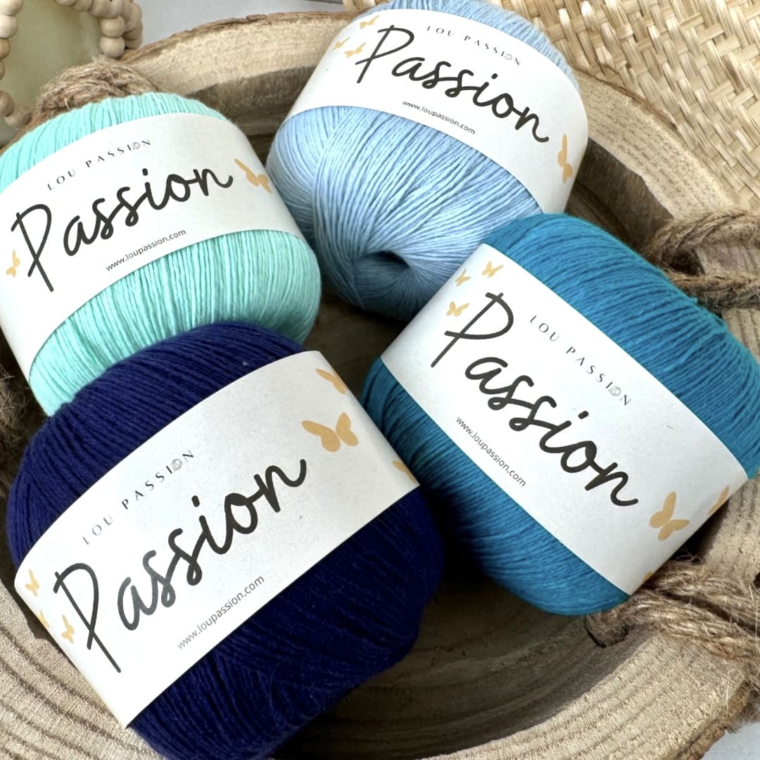 Passion Coton 100g-380m “Canard” REF 36 – Image 3