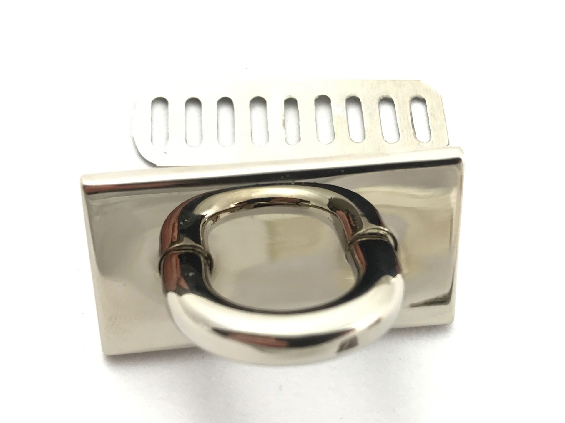 2 Attaches pour anses 4X2cm Argent – Image 3
