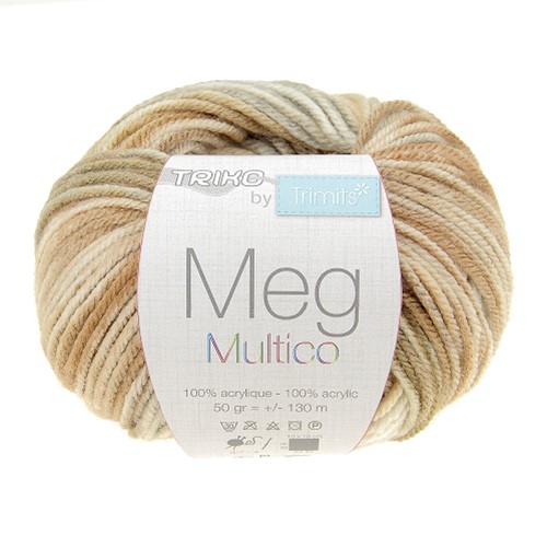 Fil à tricoter Meg Multico – Coloris 102