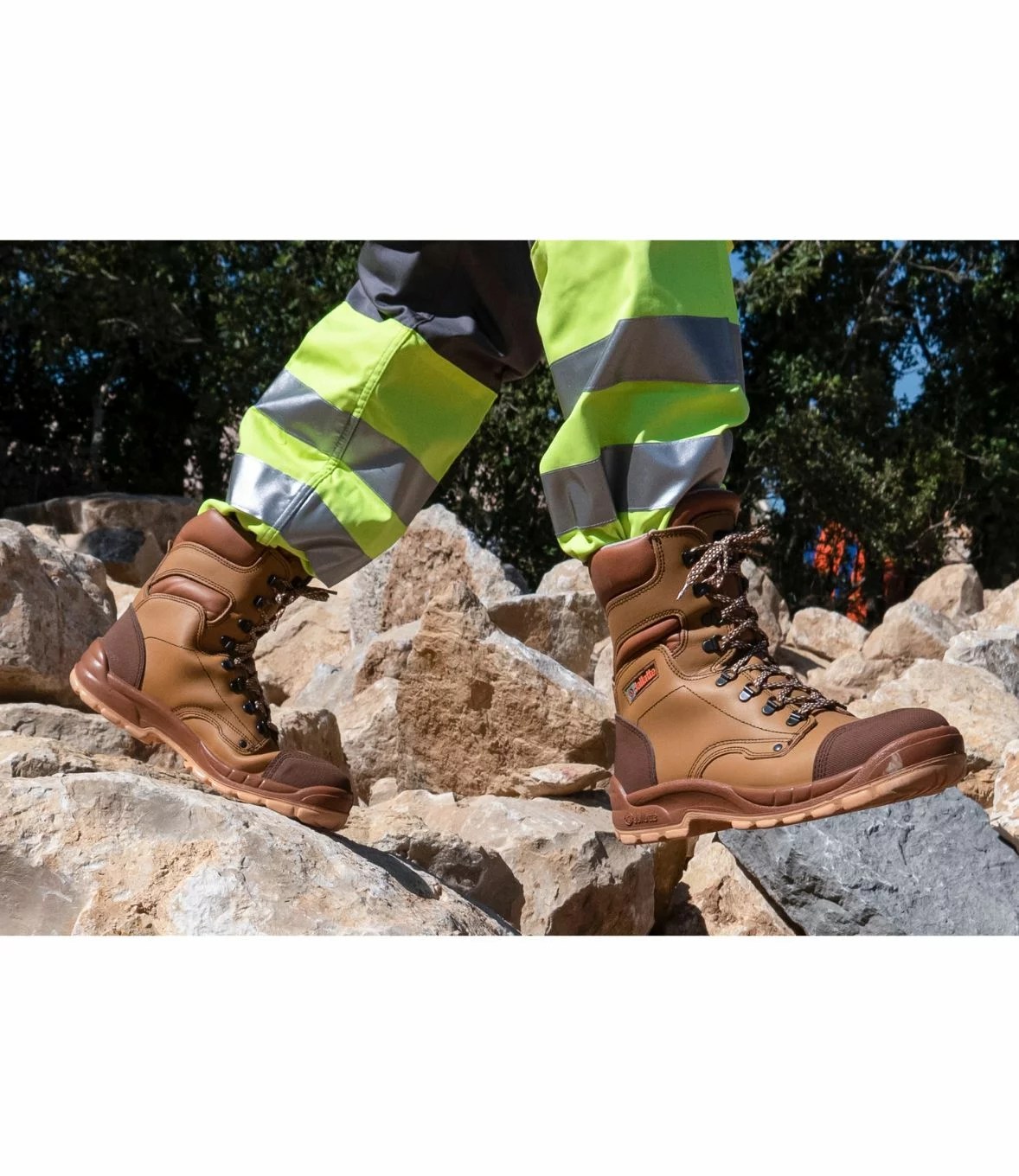 Chaussures de sécurité JALBORG STEEL Camel Jallatte – Image 3