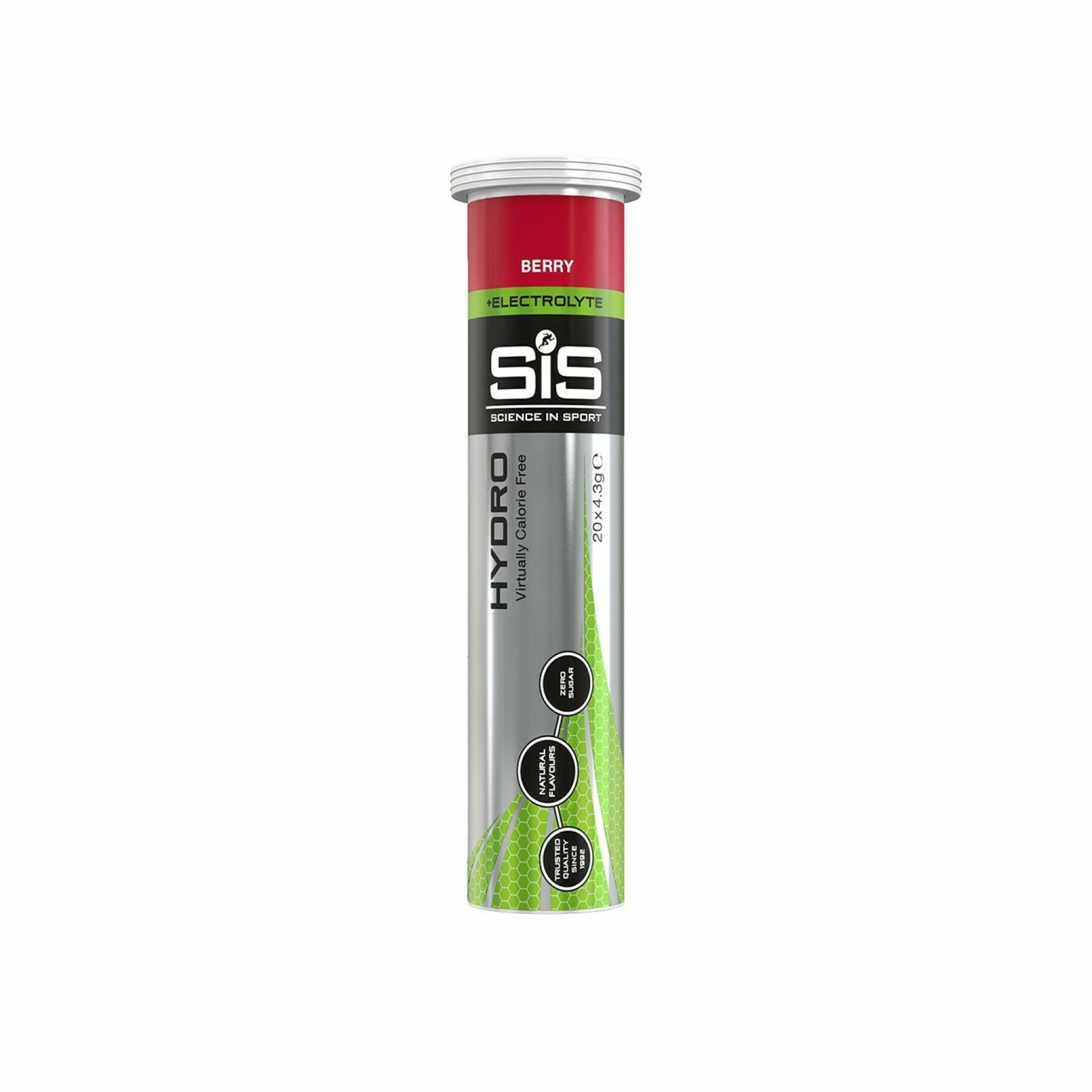 SIS TABLETTES GO HYDRO FRUITS ROUGES 20x4g – Image 2