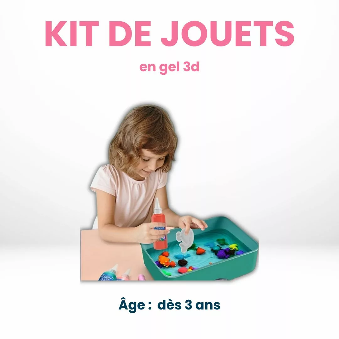 Kit de jouets en Gel 3D