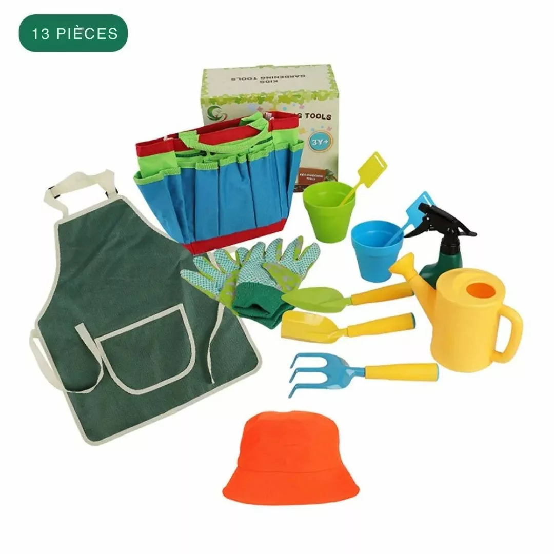 kit jardinage outils enfant – Image 8