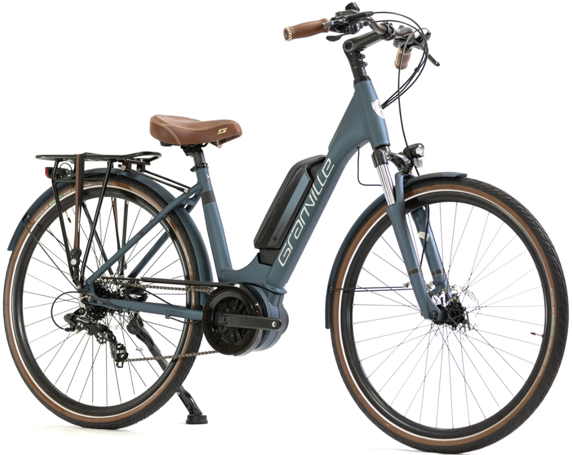 Vélo Électrique Granville E-Urban 30 400Wh Bleu Pétrole – Image 2