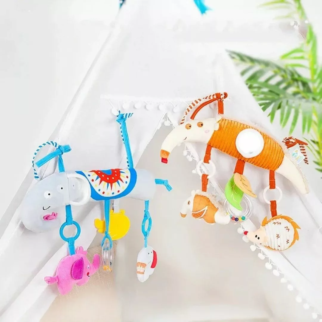 Peluche musicale bébé – Apaisante et douce pour l’endormissement – Cadeau idéal naissance – Image 3