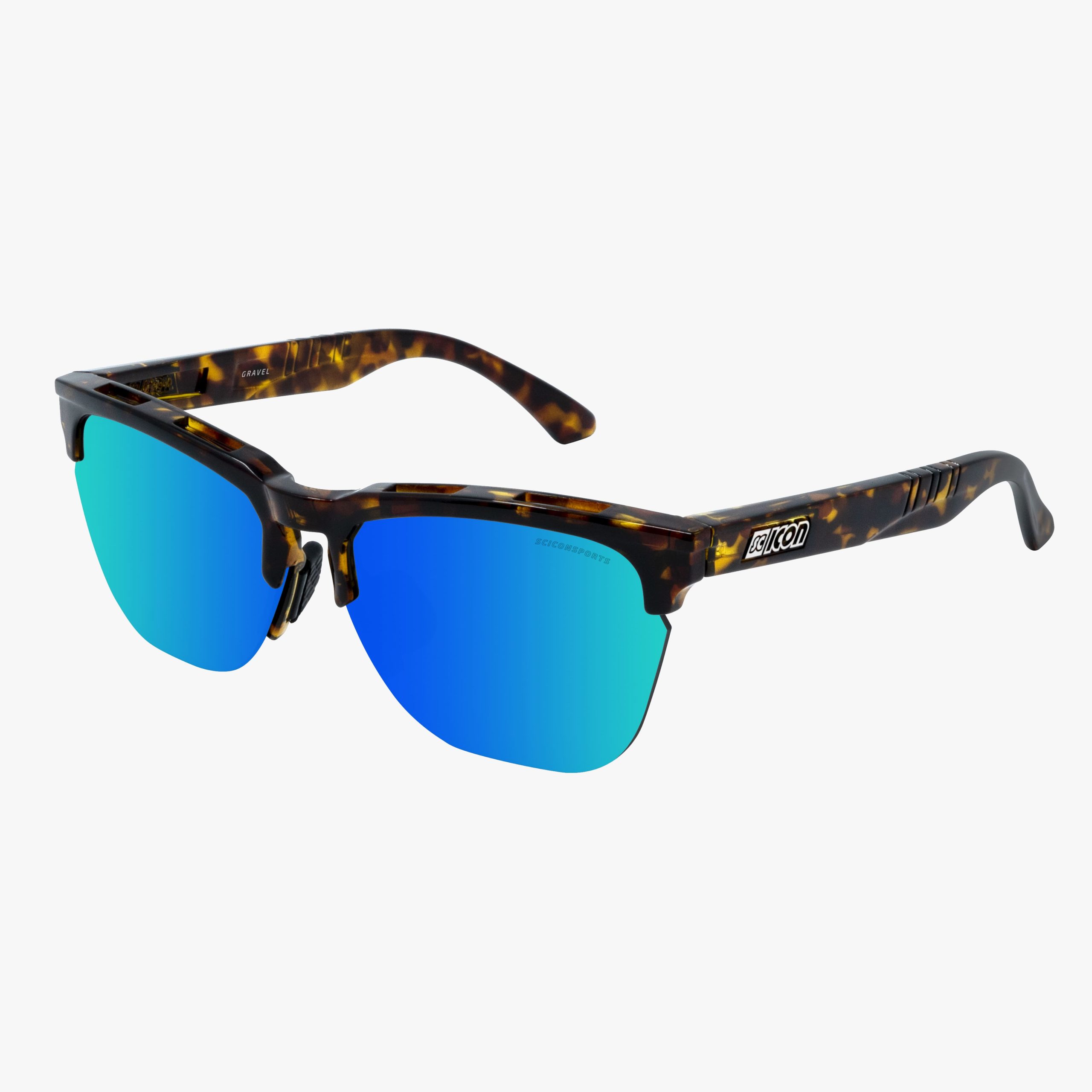 Lunettes Scicon Gravel Demi Gloss / Bleu MultiLaser SCNPP