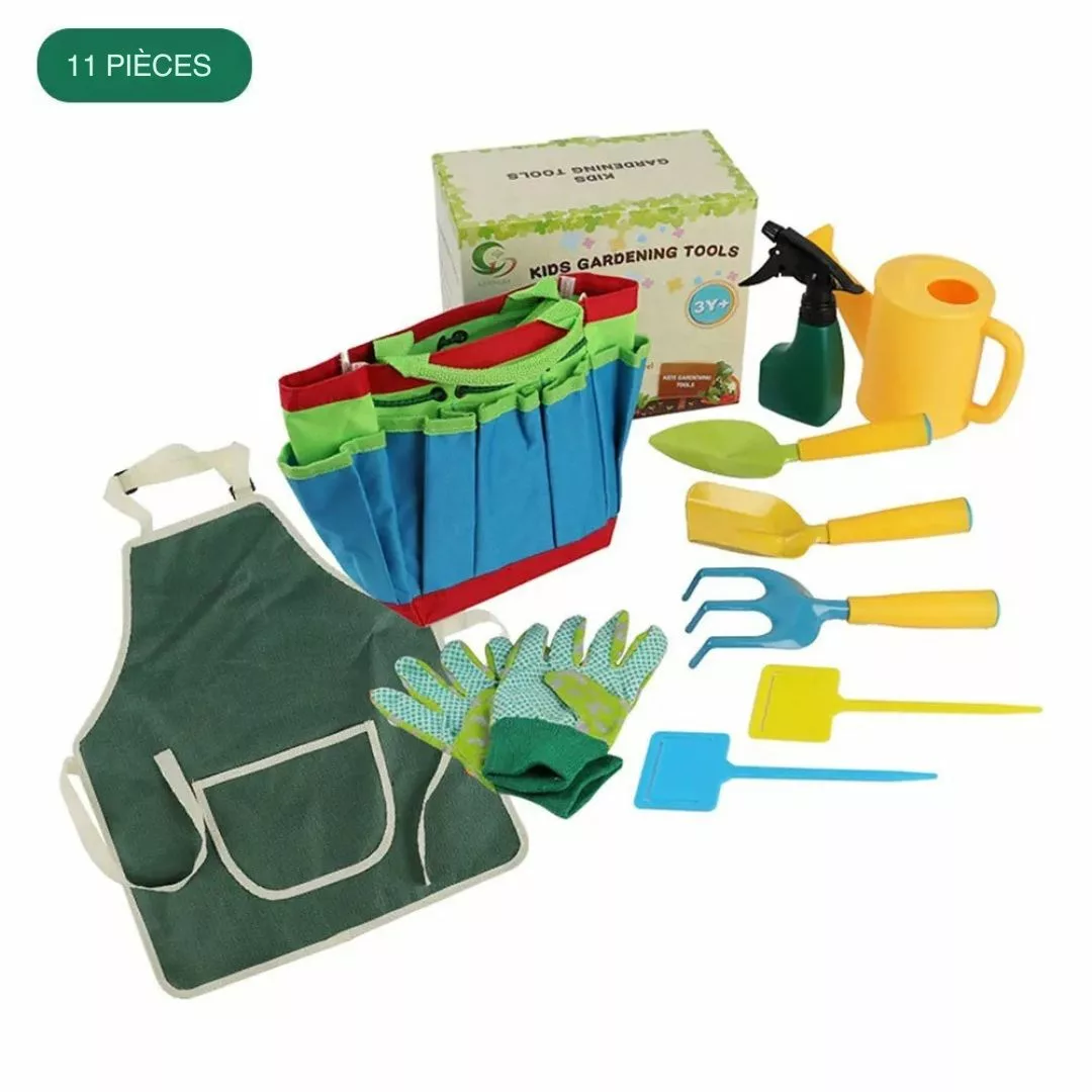 kit jardinage outils enfant – Image 7