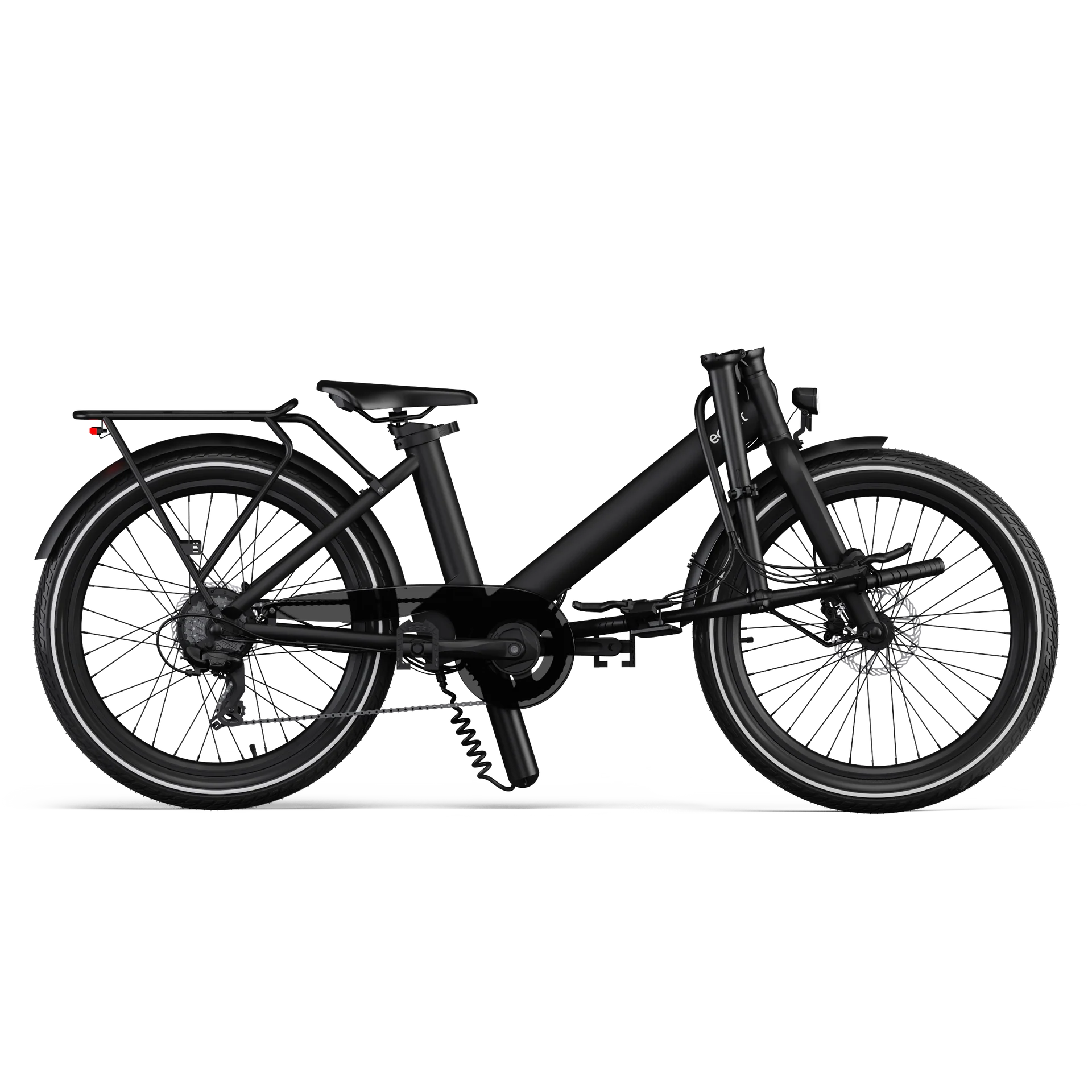 Vélo Semi Pliant Eovolt Evening 24 Pouces Noir Onyx – Image 3