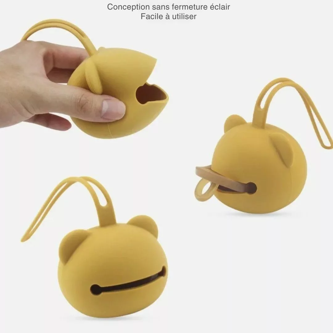 Boite à tétine – Rangement hygiénique et pratique pour tétines toujours propres – Idéal en déplacement – Image 5