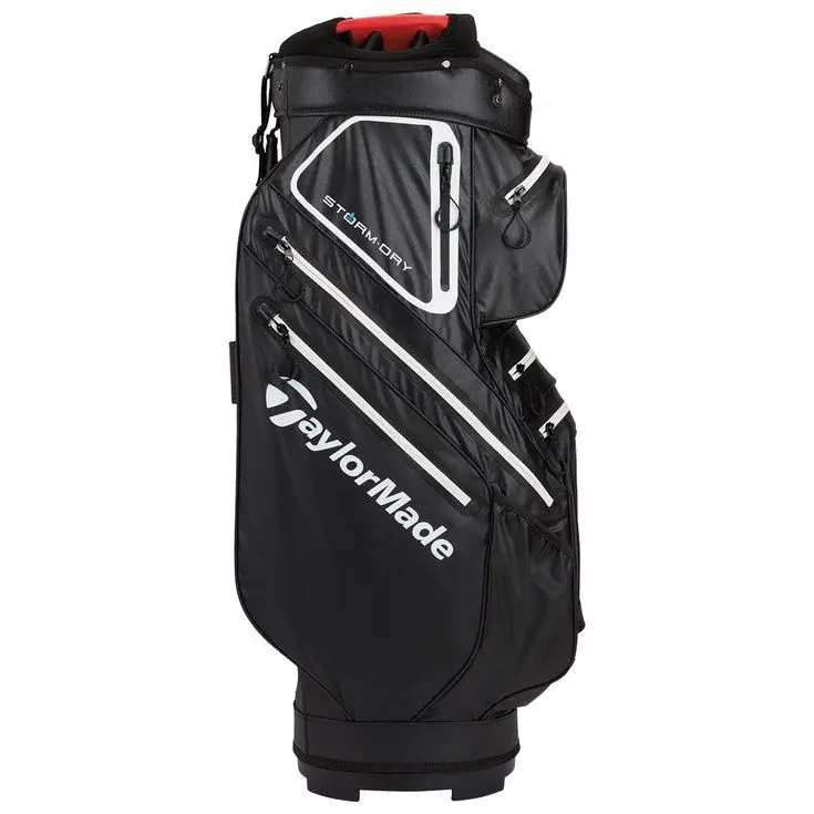 Sac Chariot Taylormade Stormdry Noir/Rouge – Image 4