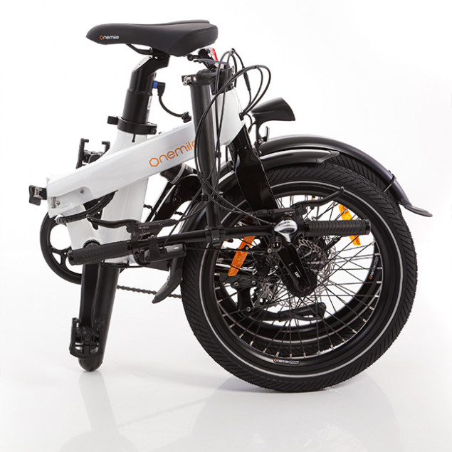 Vélo Électrique Pliant Onemile Nomad Bleu Petrol – Image 2