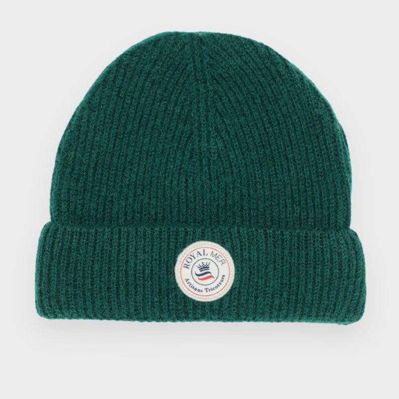 Bonnet uni CHARLY VERT – Royal Mer – Image 2
