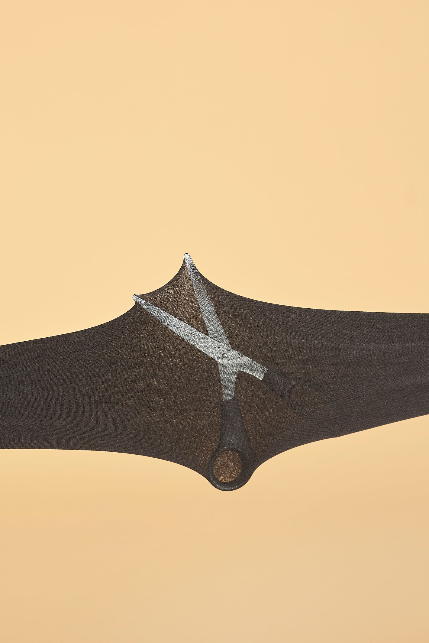 Collant 30 deniers Beige – CYGNES – Image 4