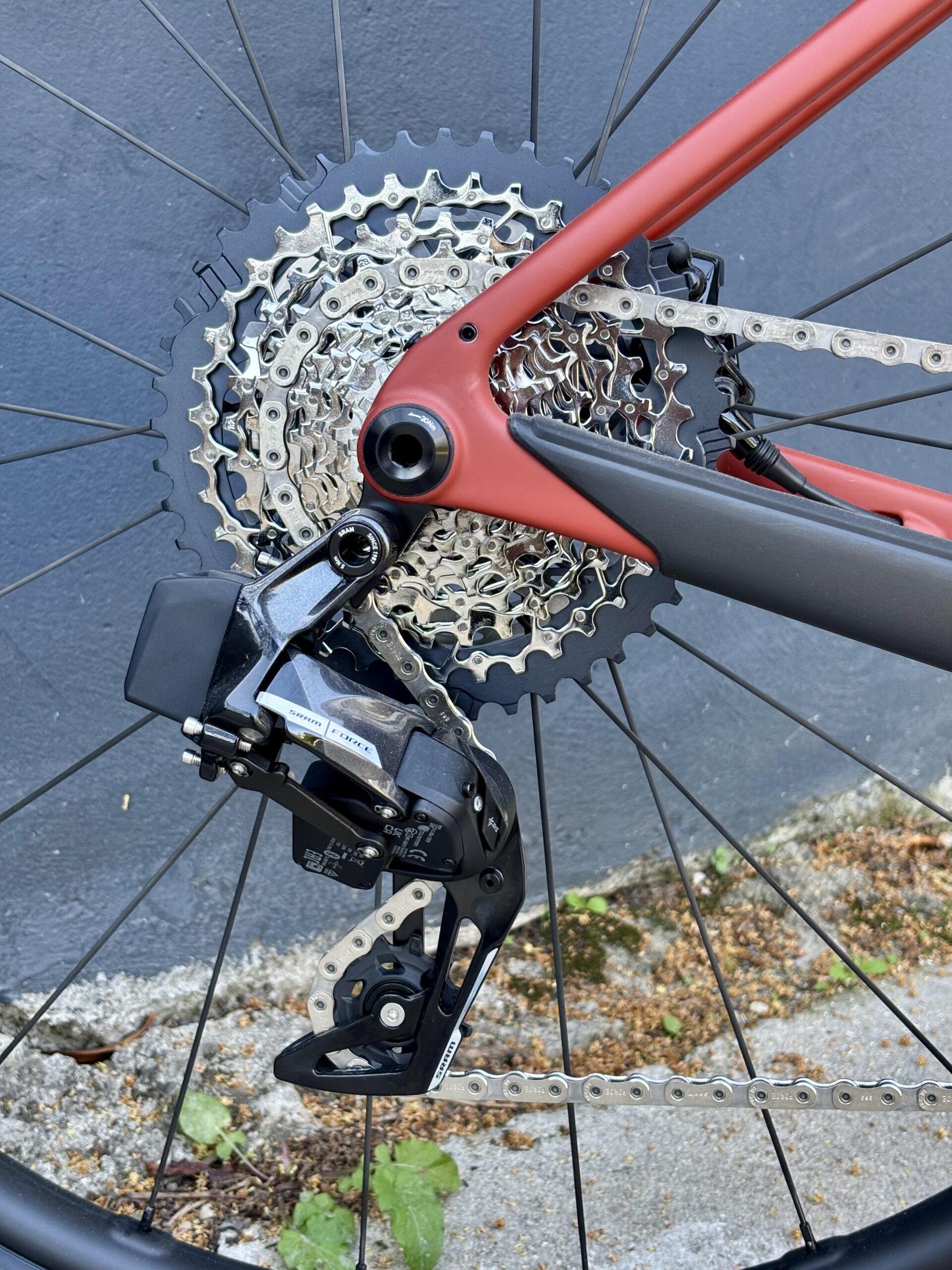 SANTA CRUZ Stigmata 4 – Matte Brick Red – Force-1x AXS RSV – Image 7