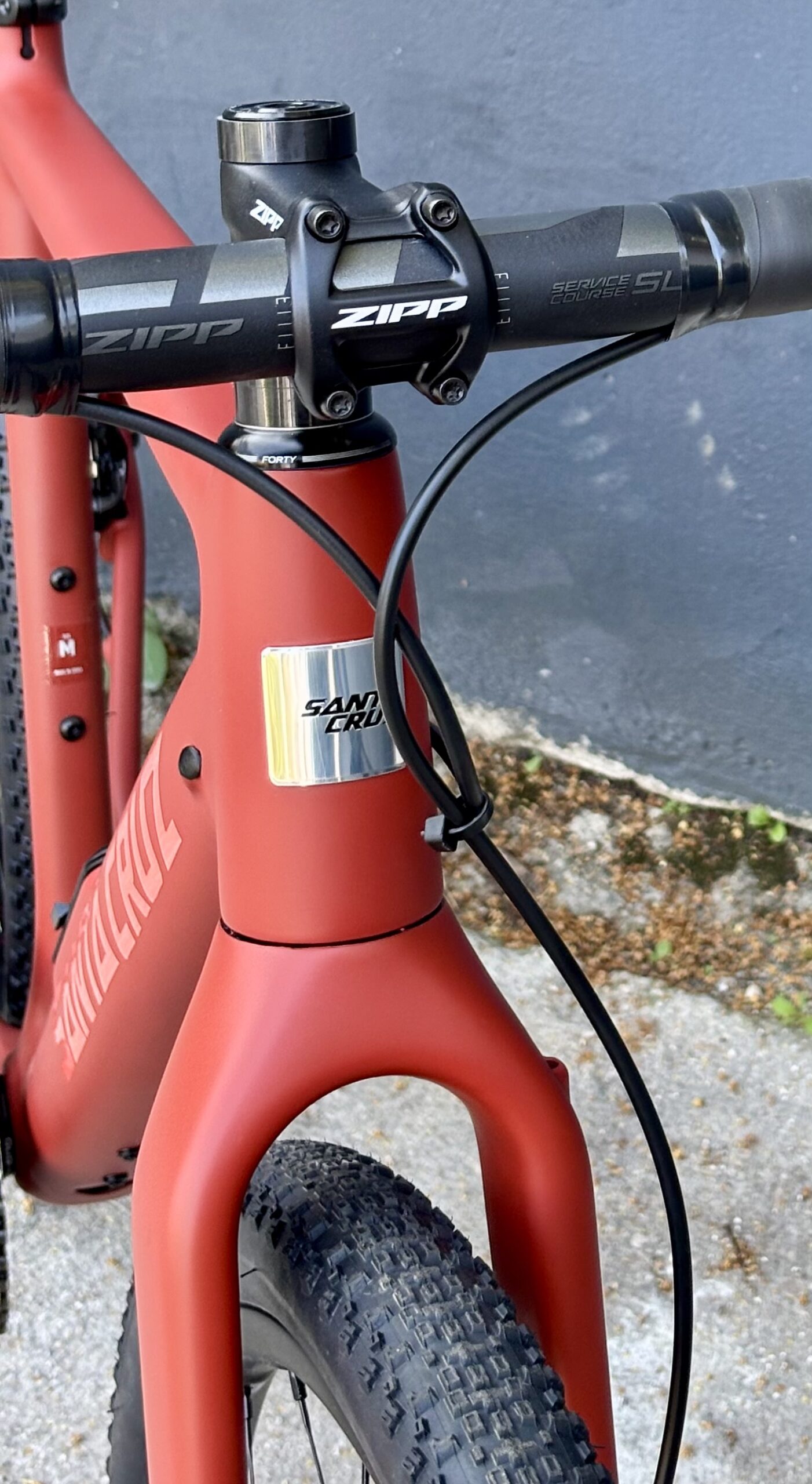 SANTA CRUZ Stigmata 4 – Matte Brick Red – Force-1x AXS RSV – Image 5