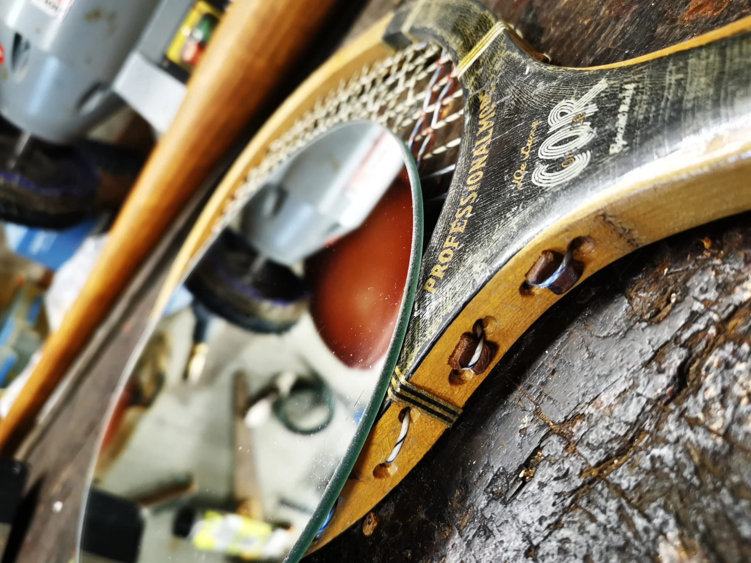 Miroir pour raquette de tennis vintage – Image 6