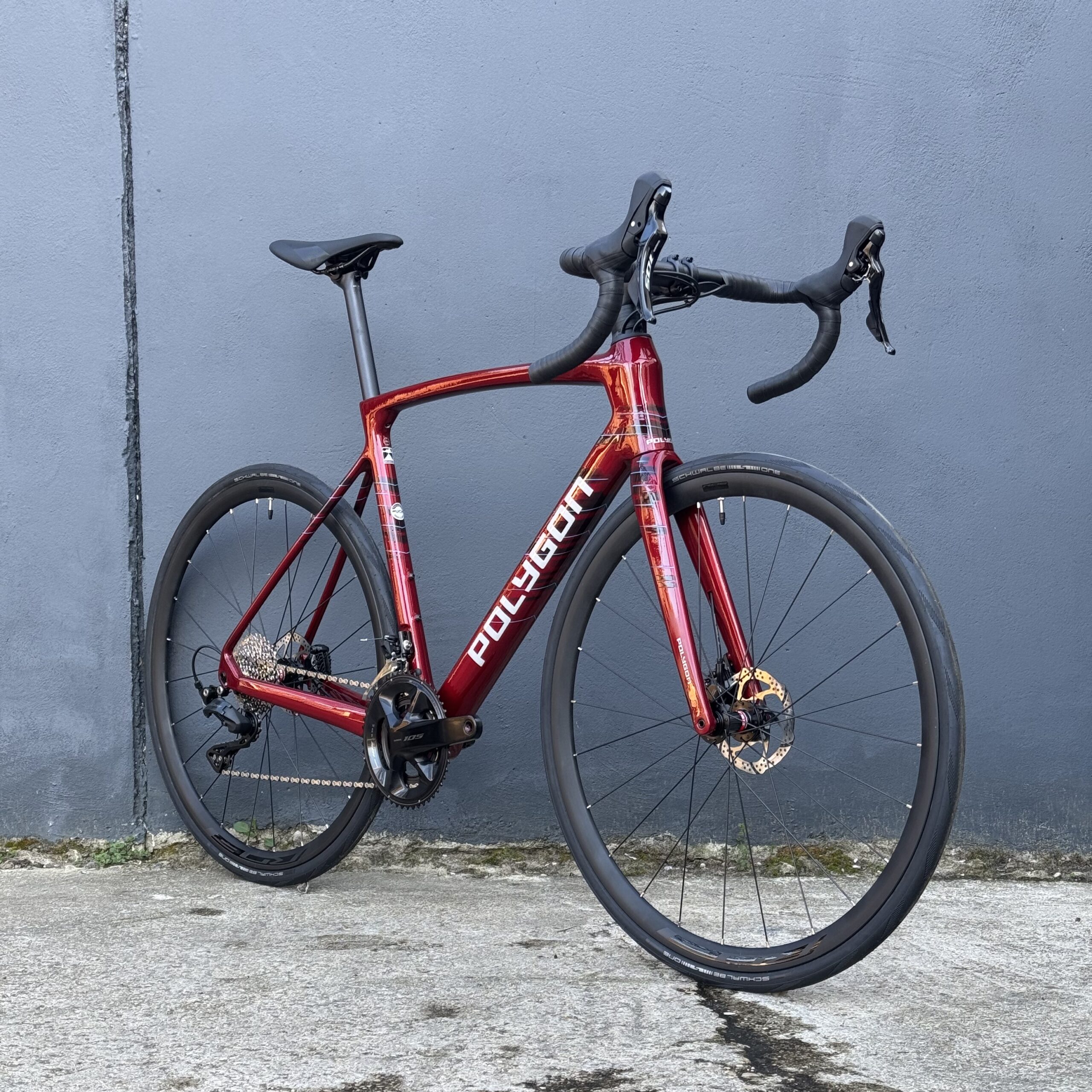 POLYGON Strattos S7D Carbon – Shimano 105 12v – Rouge