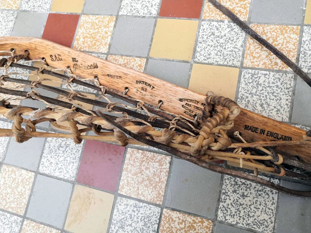 Ancienne crosse de Lacrosse vintage pour la décoration – Image 8