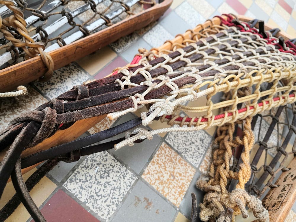 Ancienne crosse de Lacrosse vintage pour la décoration – Image 5