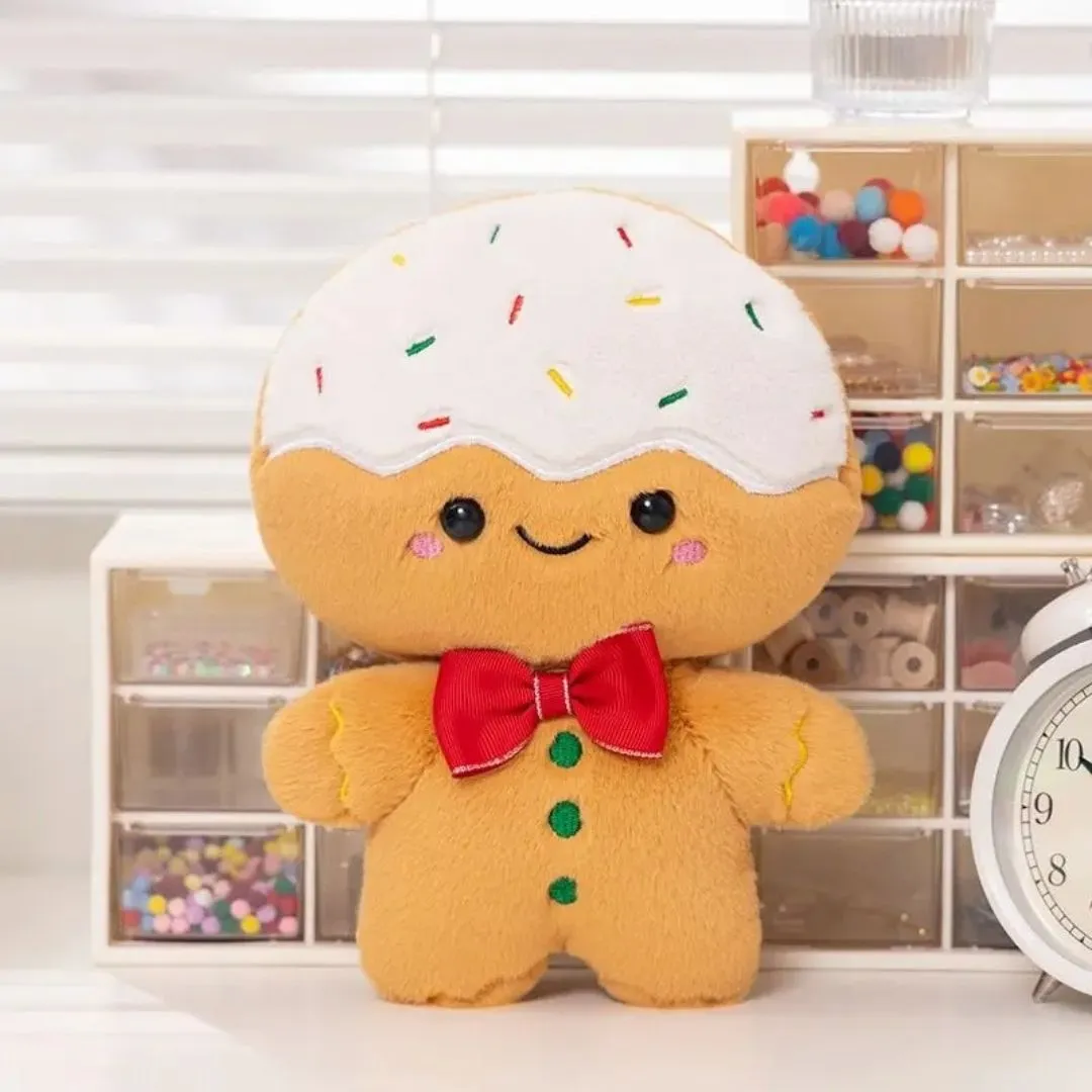 Peluche pain d’épice – Cadeau de Noël original et réconfortant pour enfants et bébés – Image 3