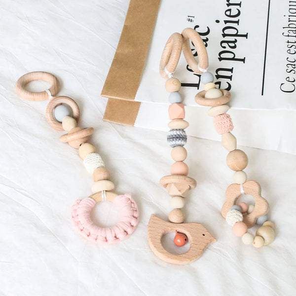 Jouets pour arche d’éveil – Set 3 pièces – Joli oiseau – Image 2