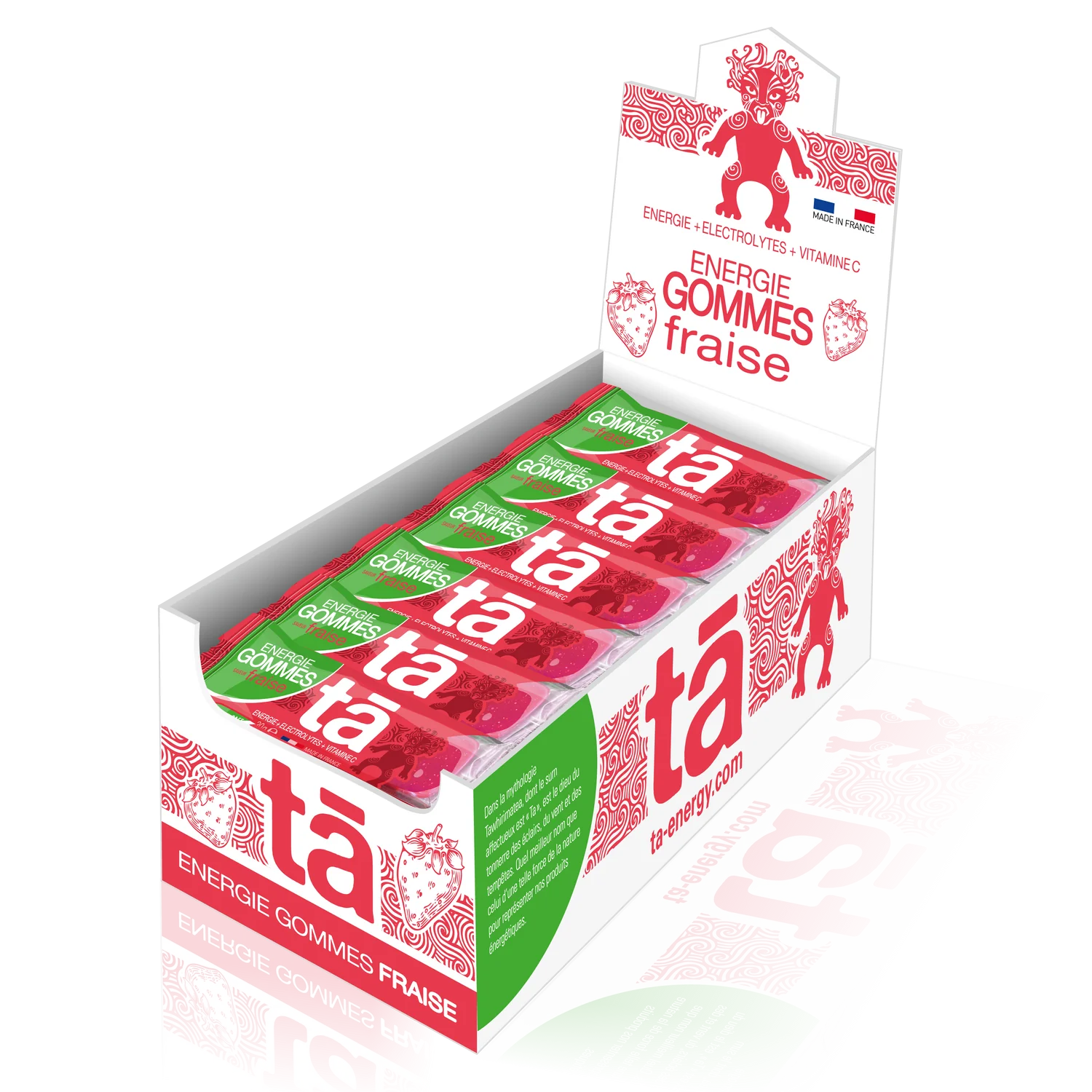 Tā Energie Gommes / fraise – Image 2