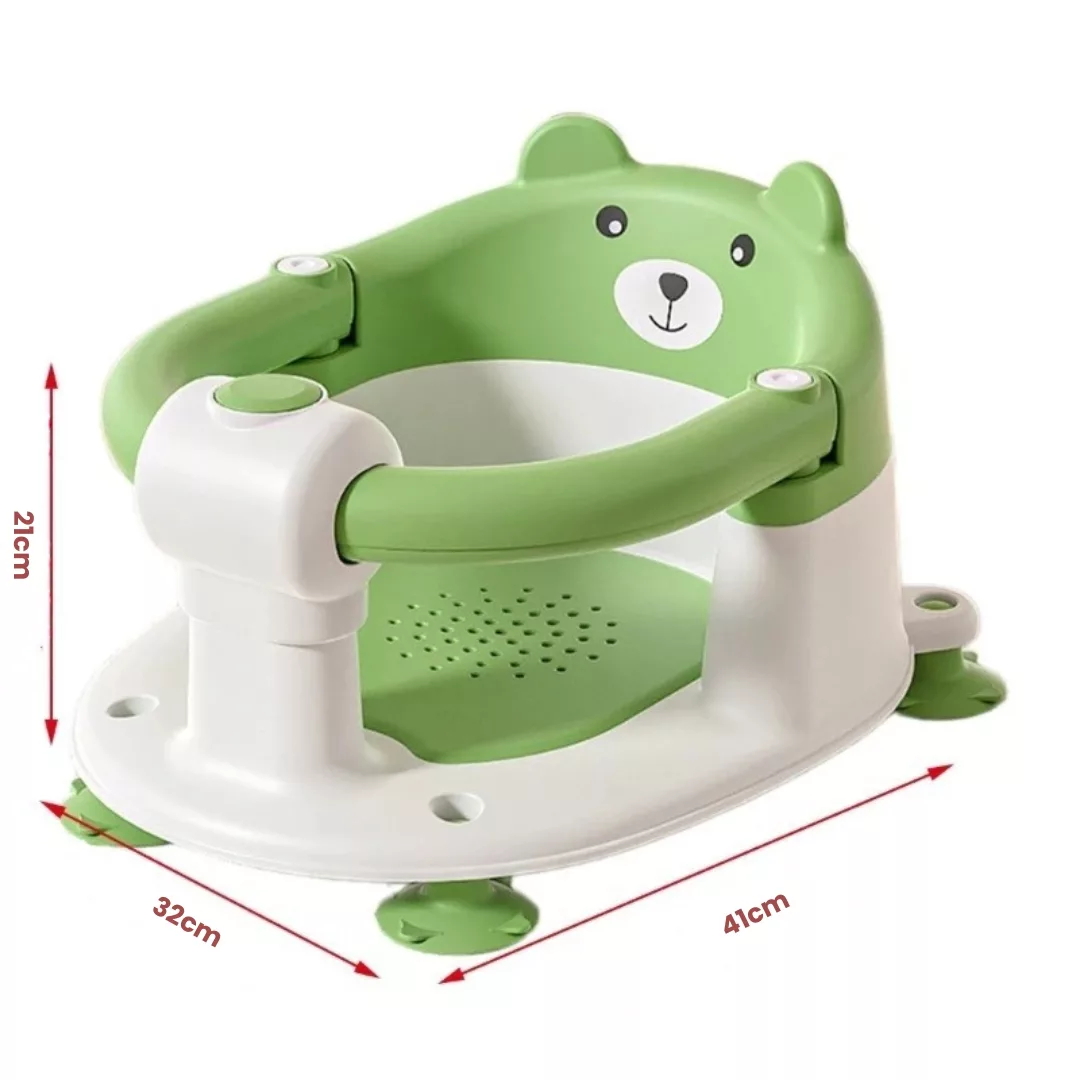 Anneau de bain bébé – Assise sécurisée et confortable pour le bain – Antidérapant et facile à installer – Image 3