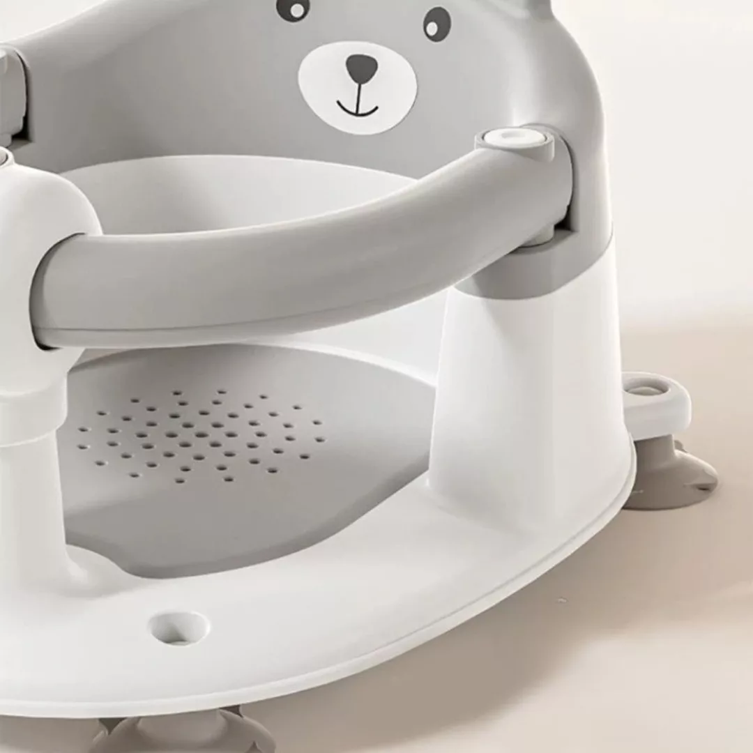 Anneau de bain bébé – Assise sécurisée et confortable pour le bain – Antidérapant et facile à installer – Image 2
