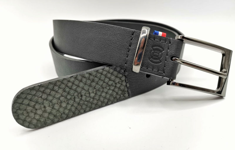 Ceinture HAZEL SQUAMA Noire – Nodie’s