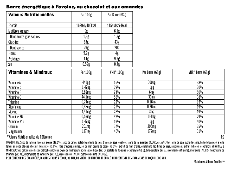 Clif bar chocolate almond fudge – Image 2