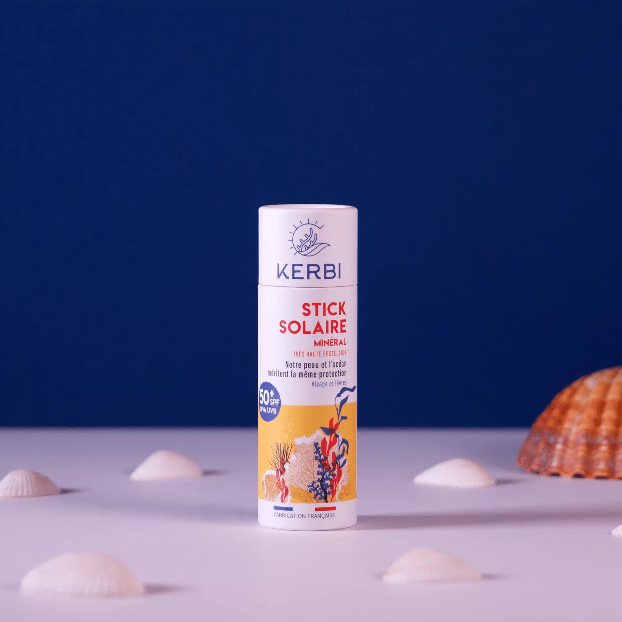 Crème solaire en stick éco-responsable écologique – SPF 50+ – Kerbi – Image 6
