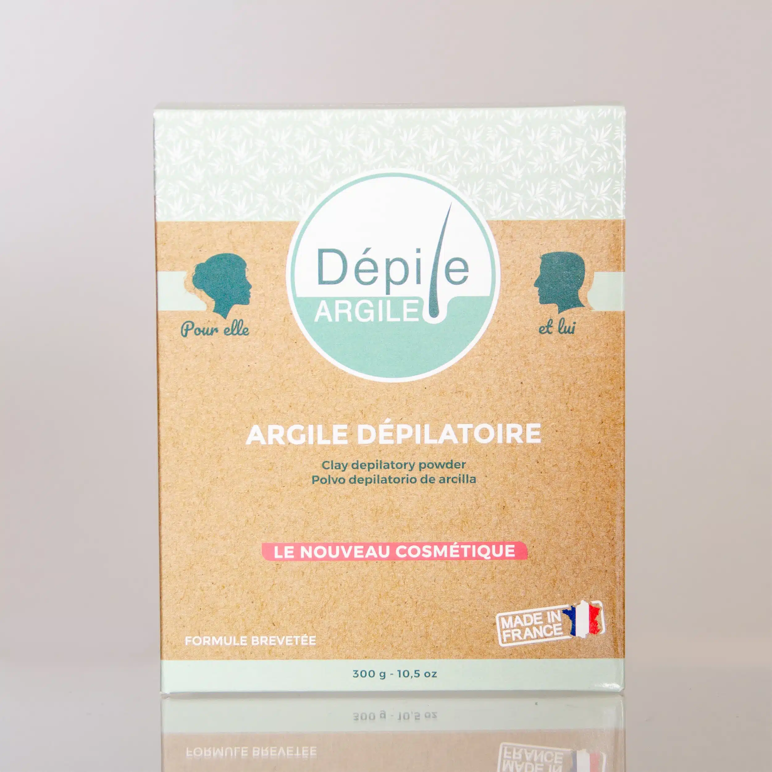 Crème dépilatoire écologique et éco-responsable – Fabriquée en France – Dépile-Argile – Image 2