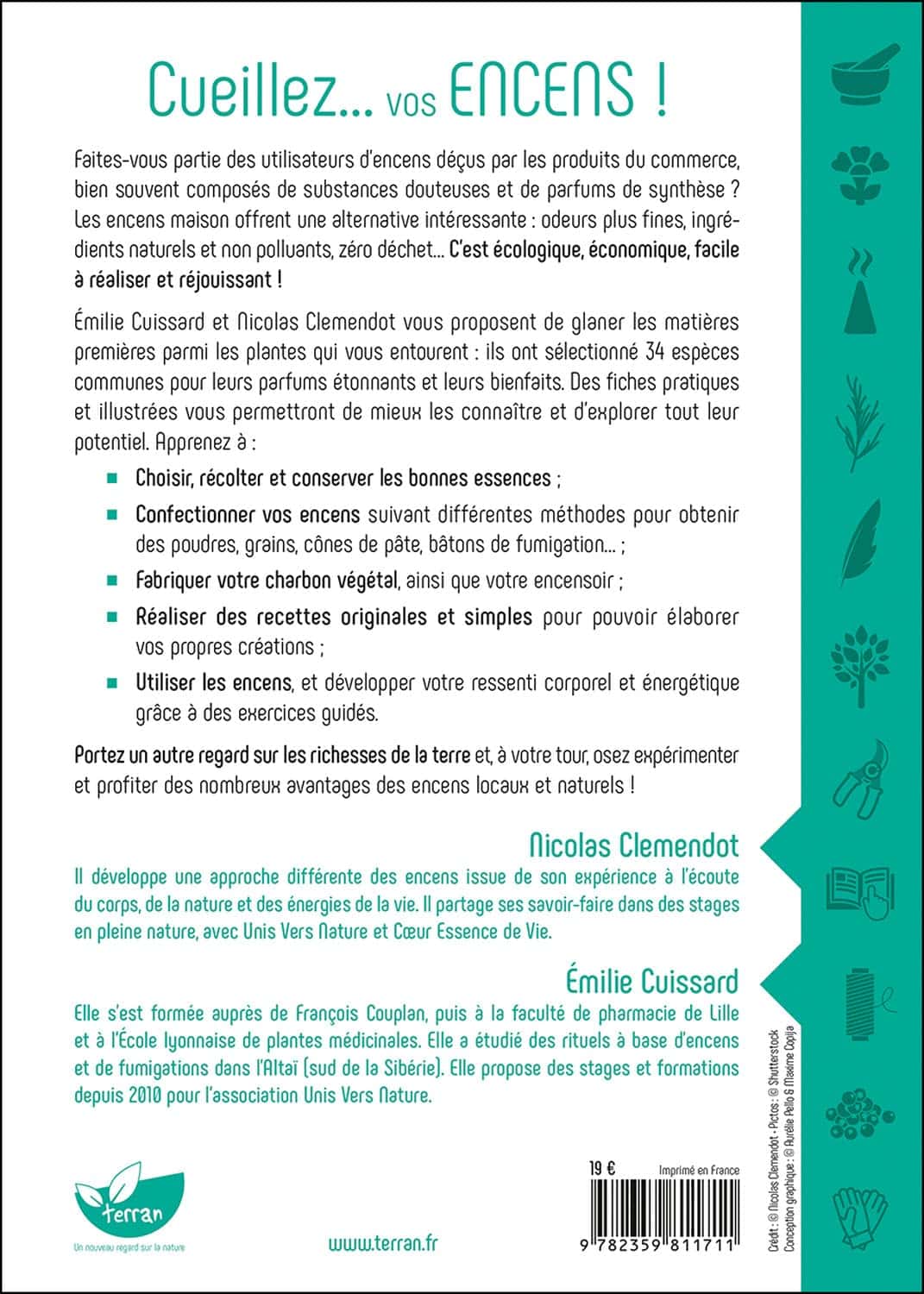 Cueillez… vos encens ! Fabriquez-les grâce aux plantes récoltées autour de chez vous – Livre – Image 6