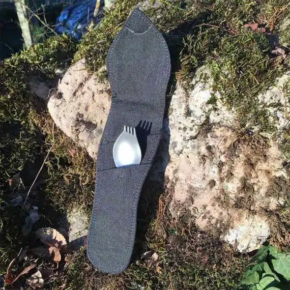 Kit couvert multi-usage éco – La Georgette Aventure + Etuis cuir – Image 4