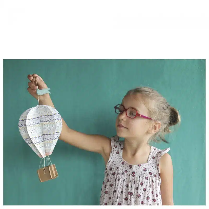 Kit créatif enfant – Mes Montgolfières à créer – JEUX – Pirouette Cacahouète – Image 6