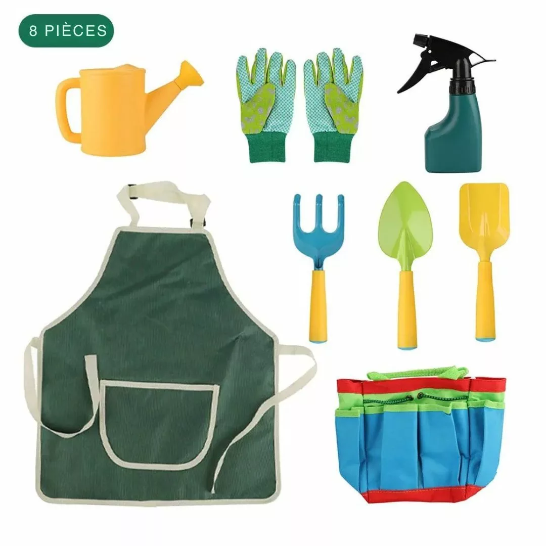 kit jardinage outils enfant